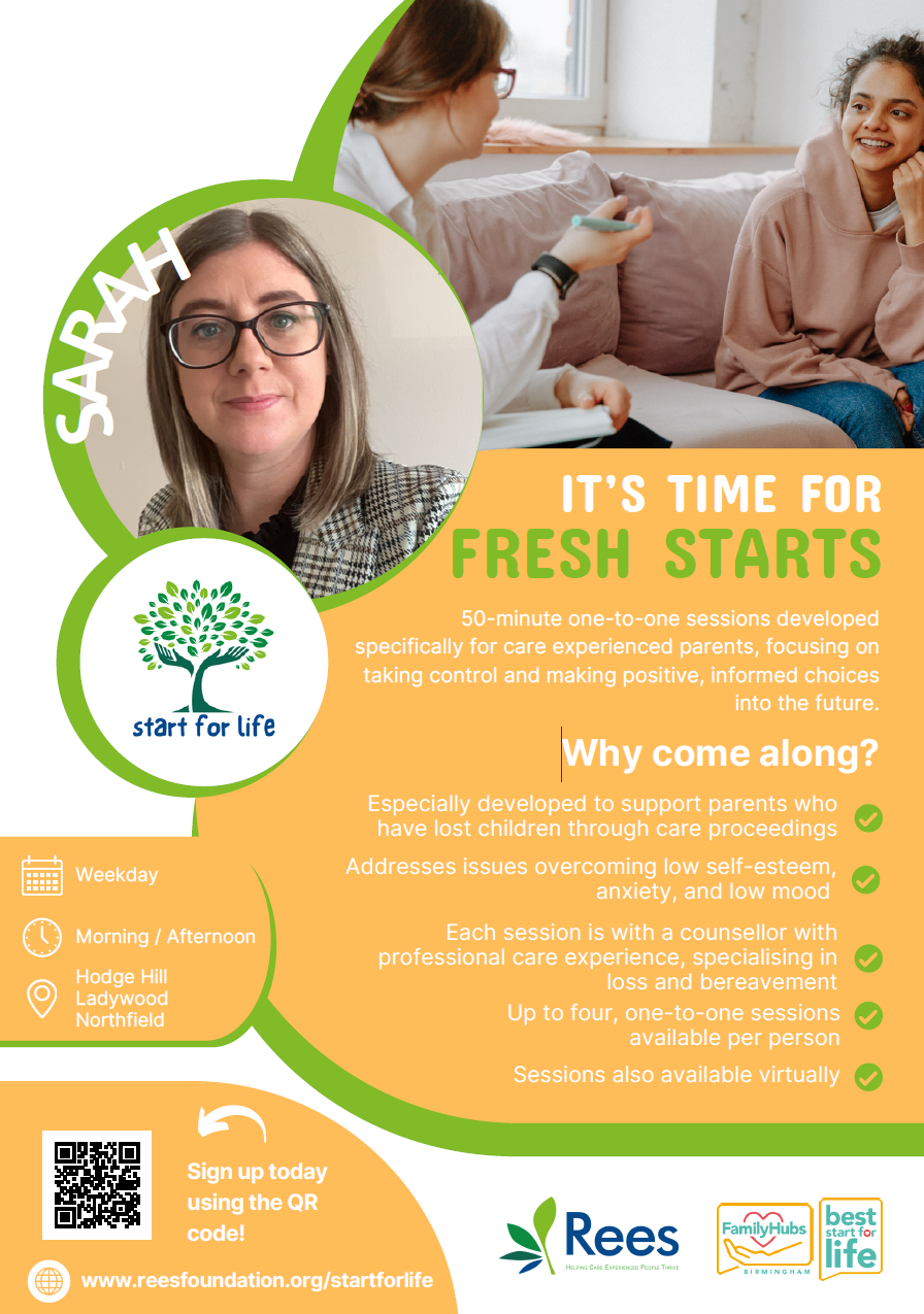 Fresh starts poster Fresh starts poster
